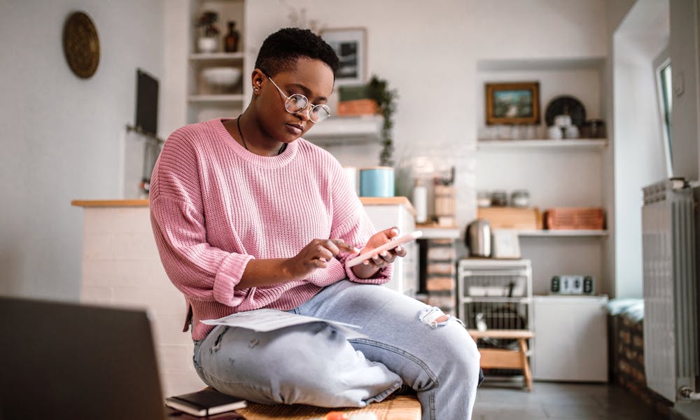 Young Woman on Cell Phone