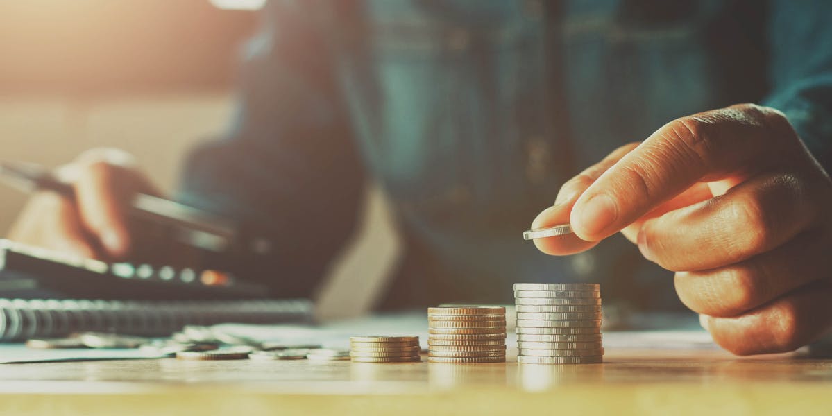 The concept of saving money