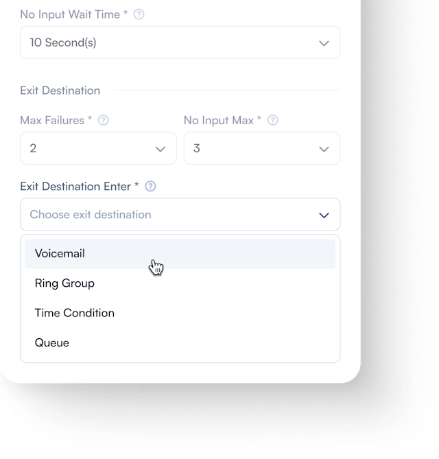 Phone auto attendant services