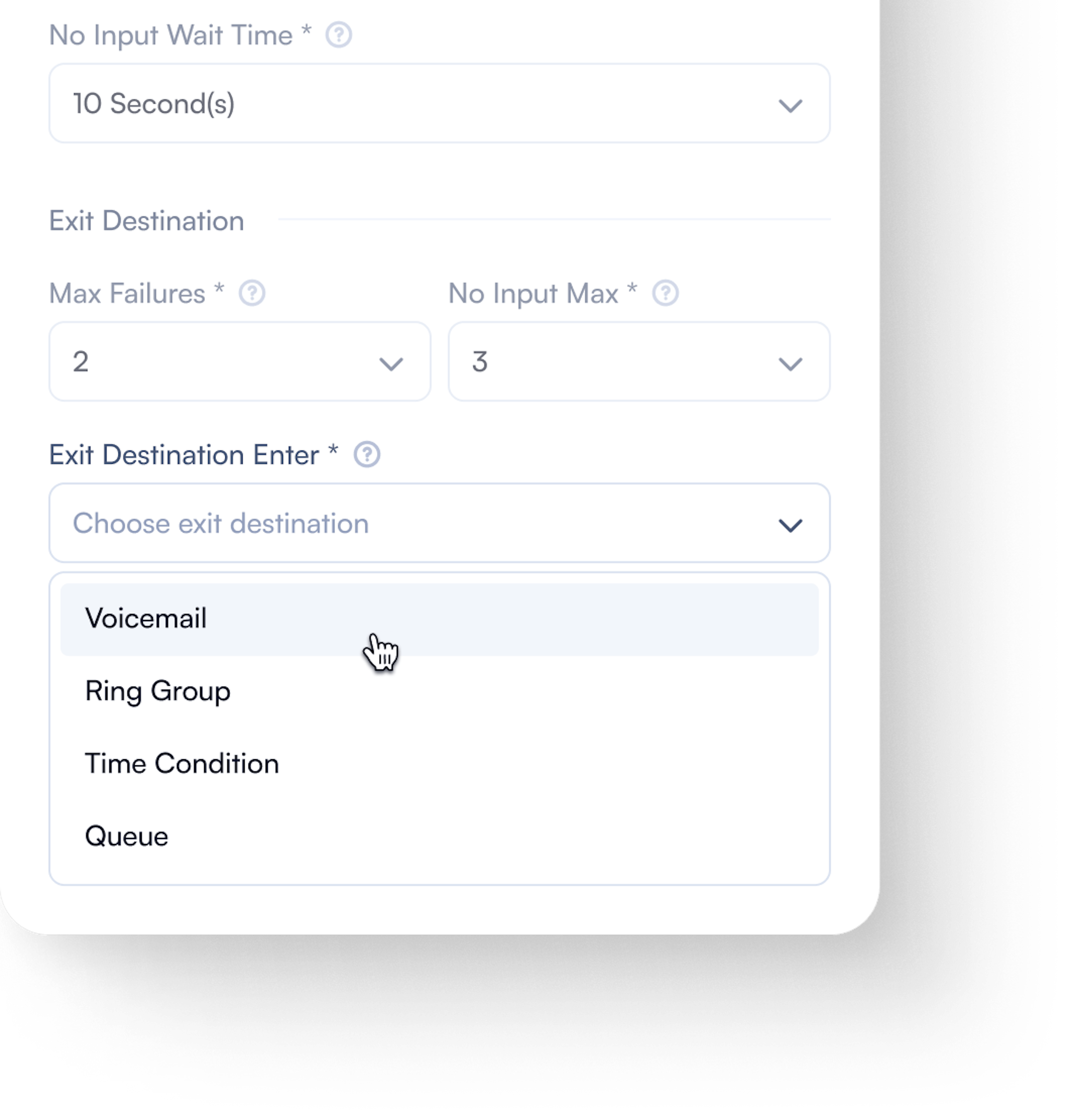 PBX voicemail