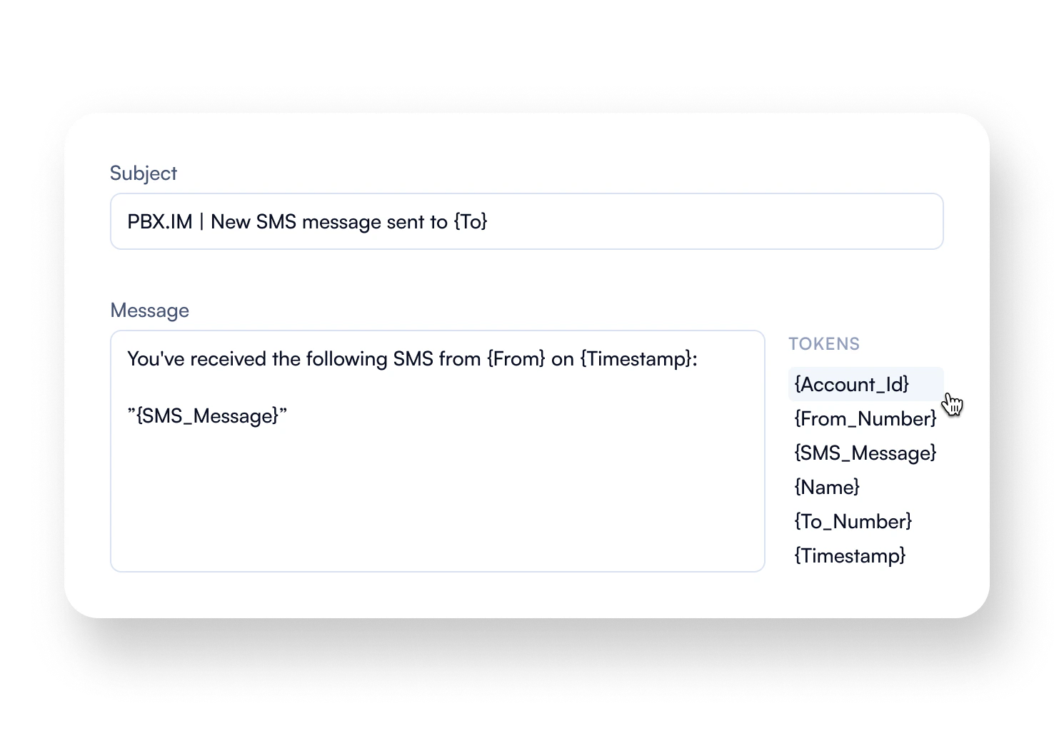 Text to Email Gateway | Send SMS to Email | PBX.IM