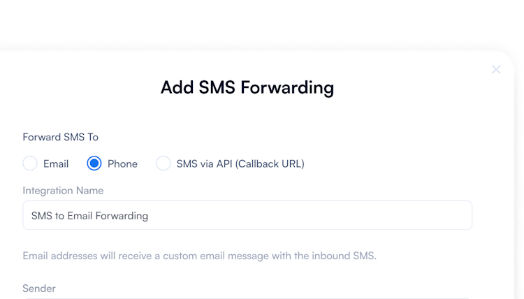 forward to phone