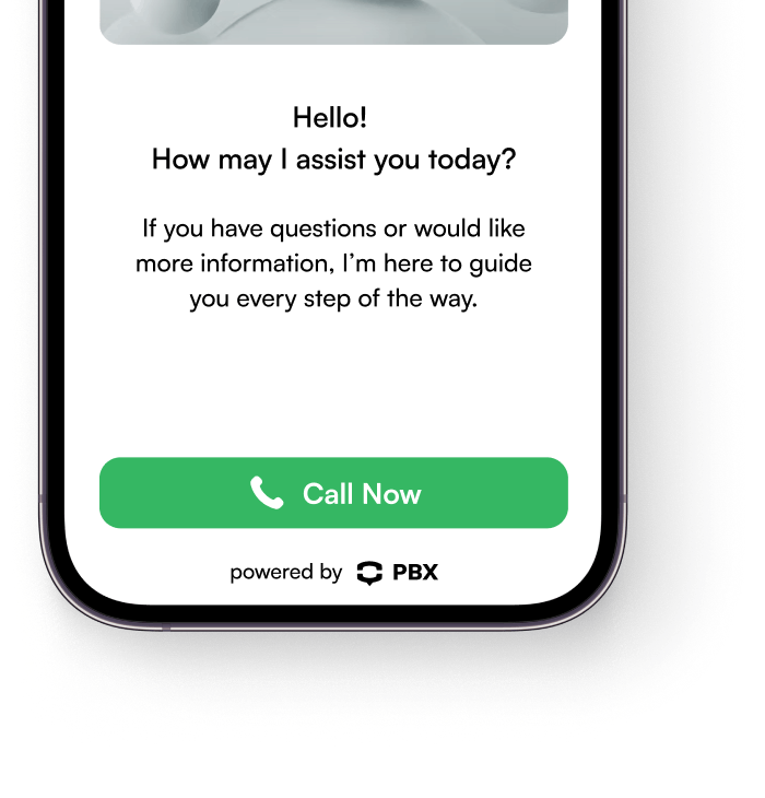 web widget mobile image