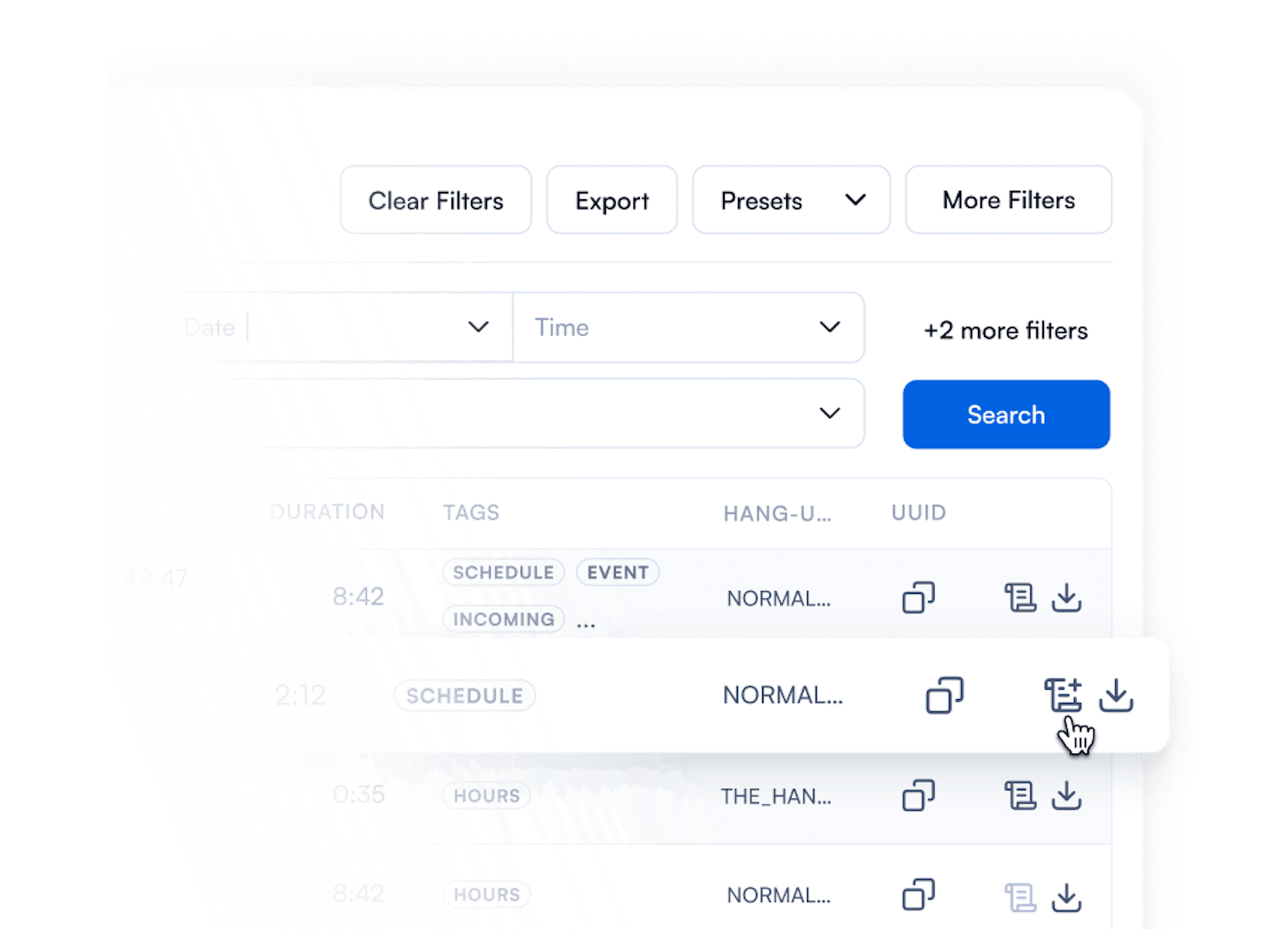 generate transcript image