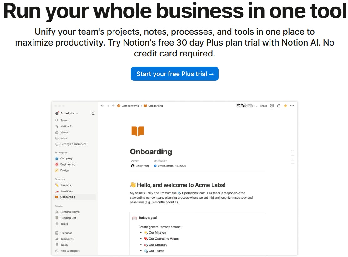 Notion Black Friday Deal 2025