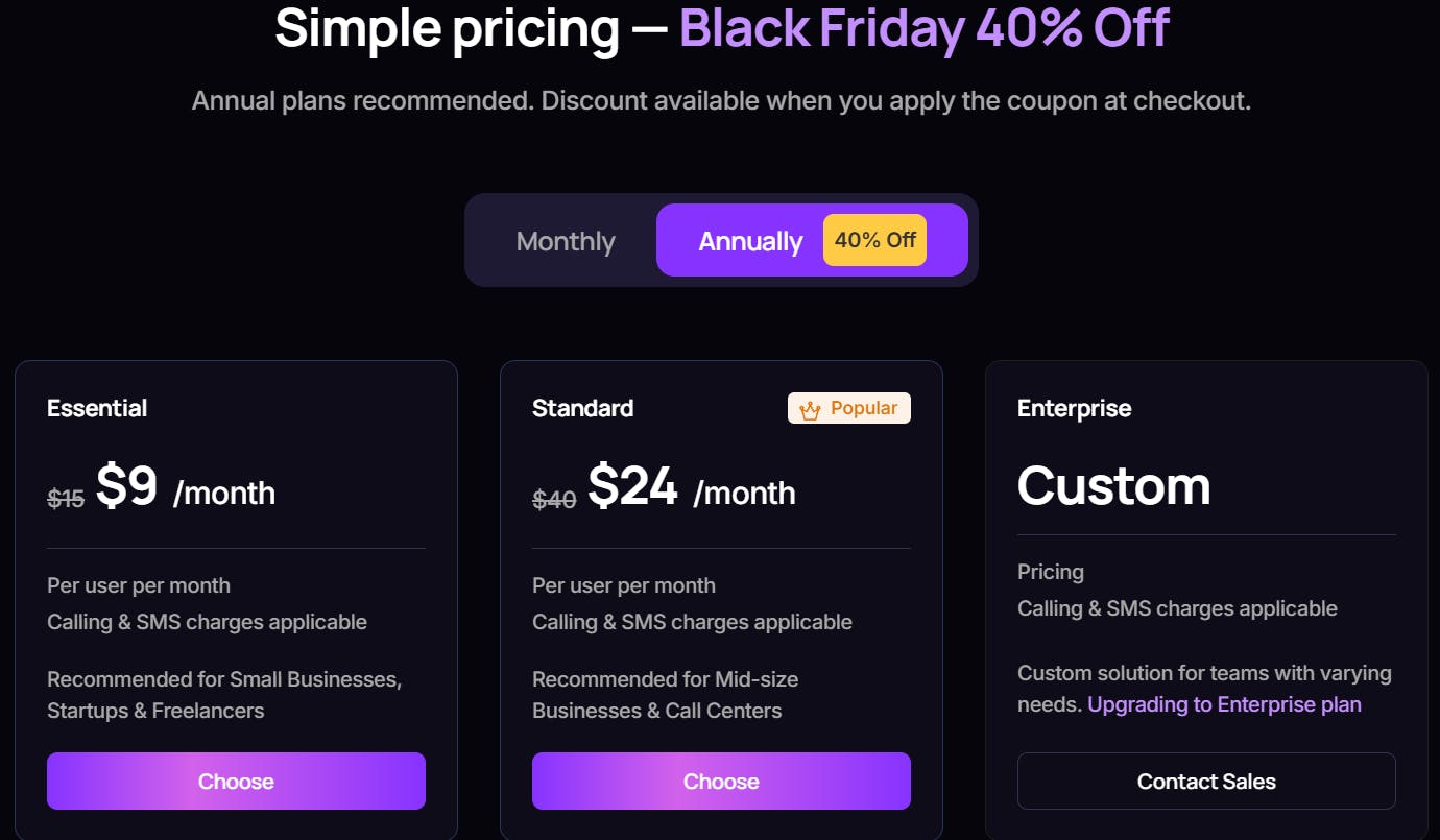 KrispCall Black Friday Deal 2025