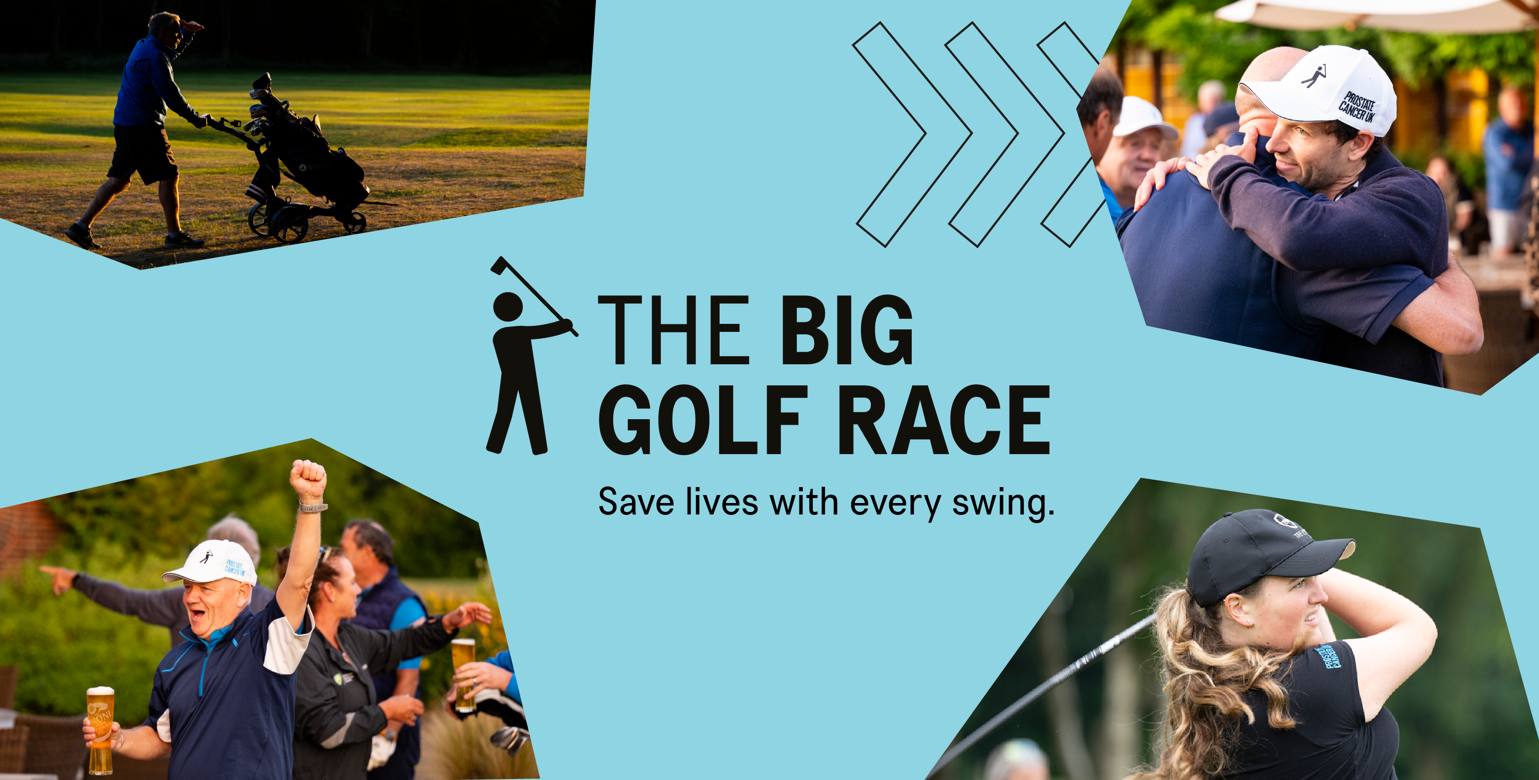 The Big Golf Race Save lives with every swing