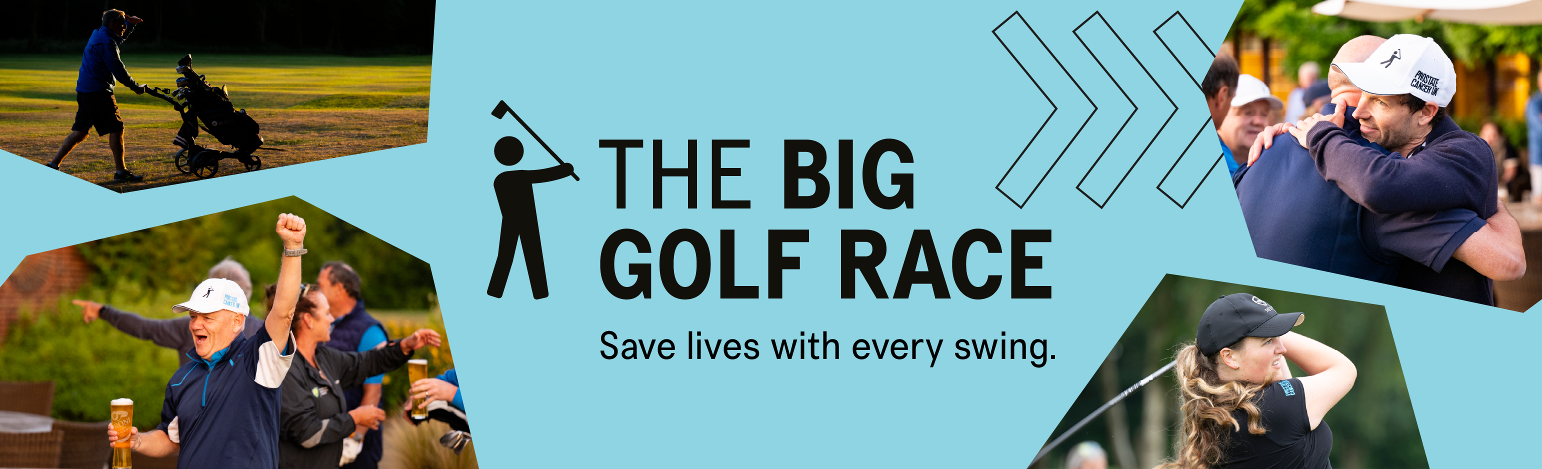 The Big Golf Race Save lives with every swing