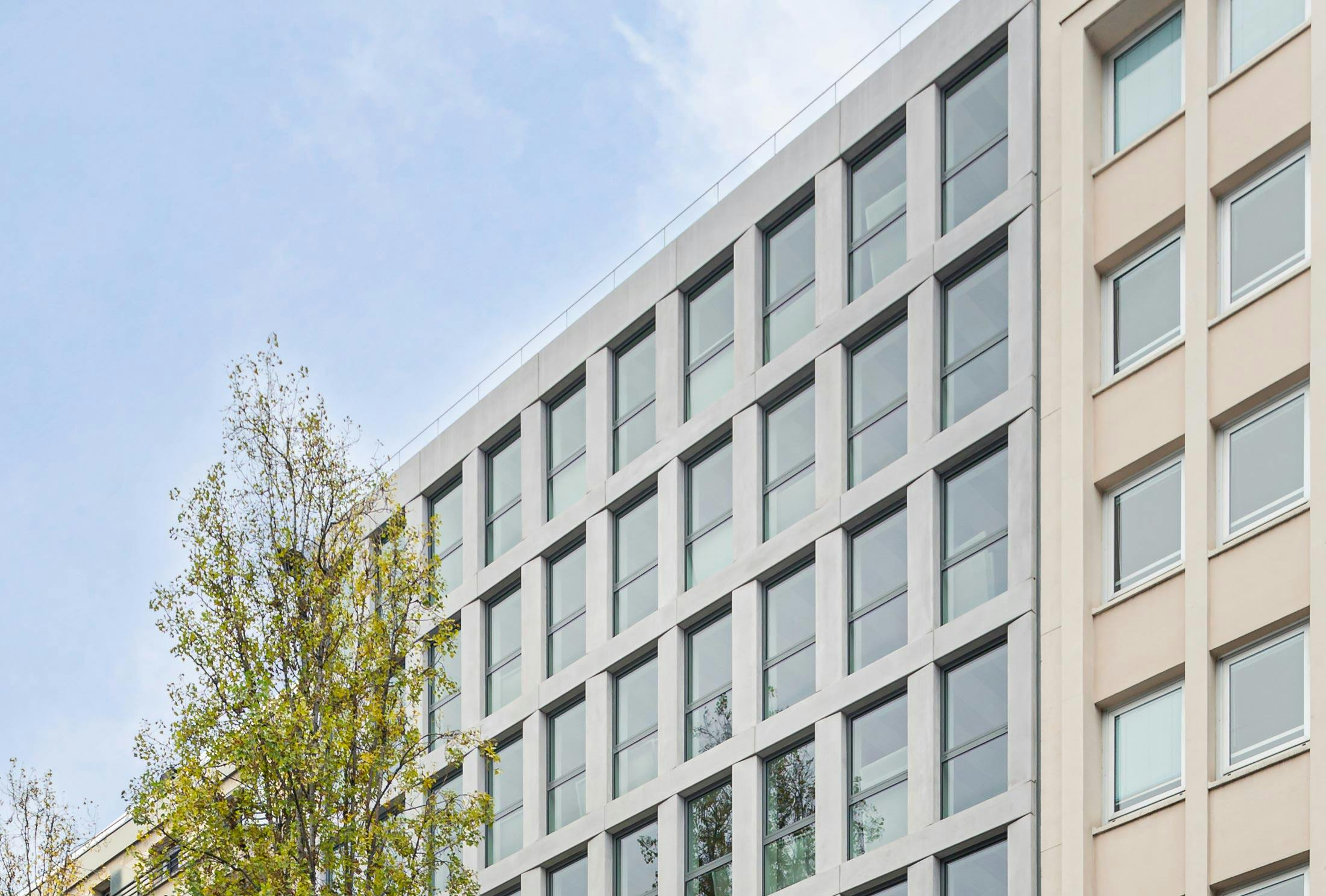 Saussure : réhabilitation d'un immeuble de bureaux à Paris 17ème, France