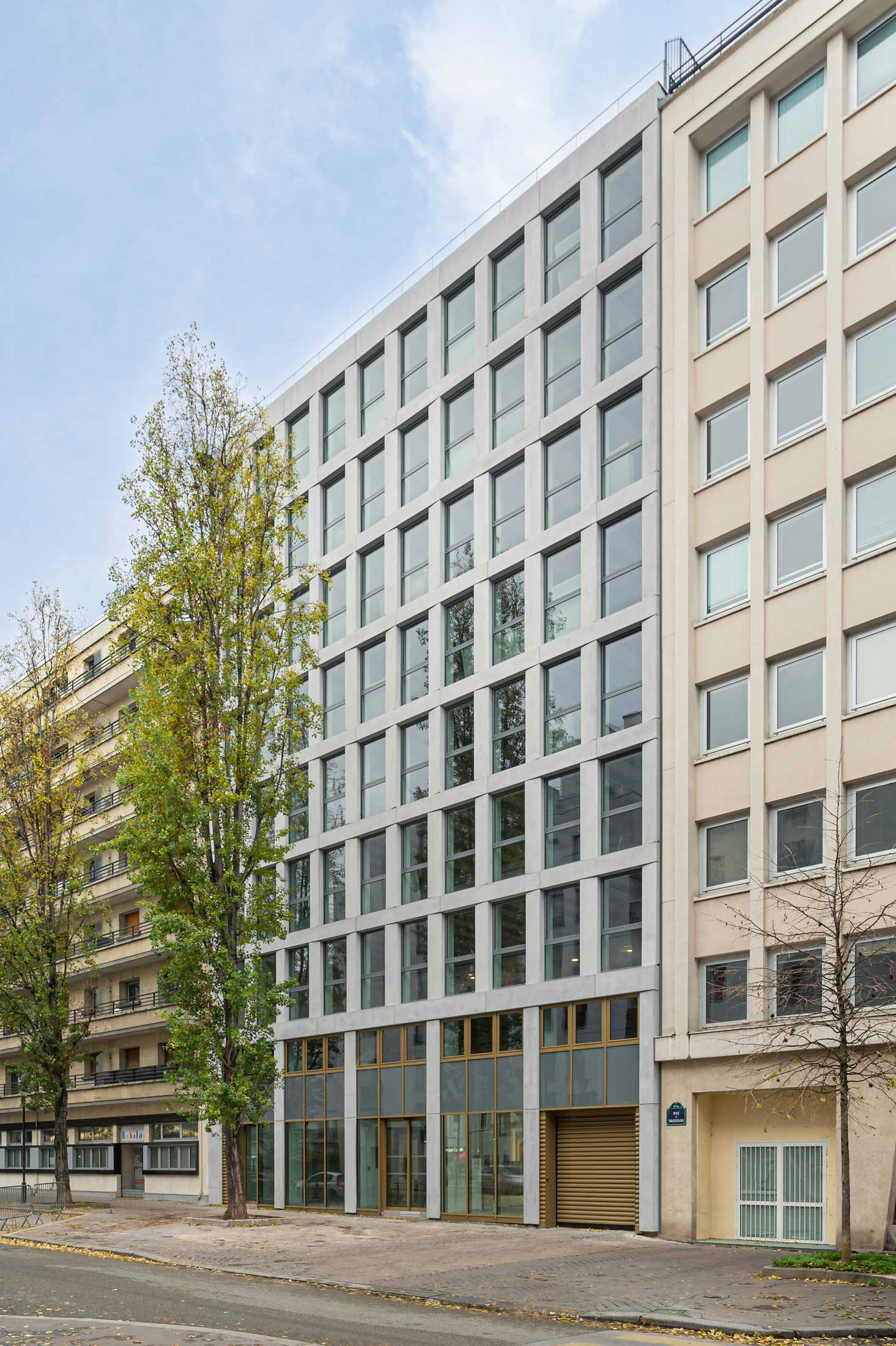 Saussure : réhabilitation d'un immeuble de bureaux à Paris 17ème, France