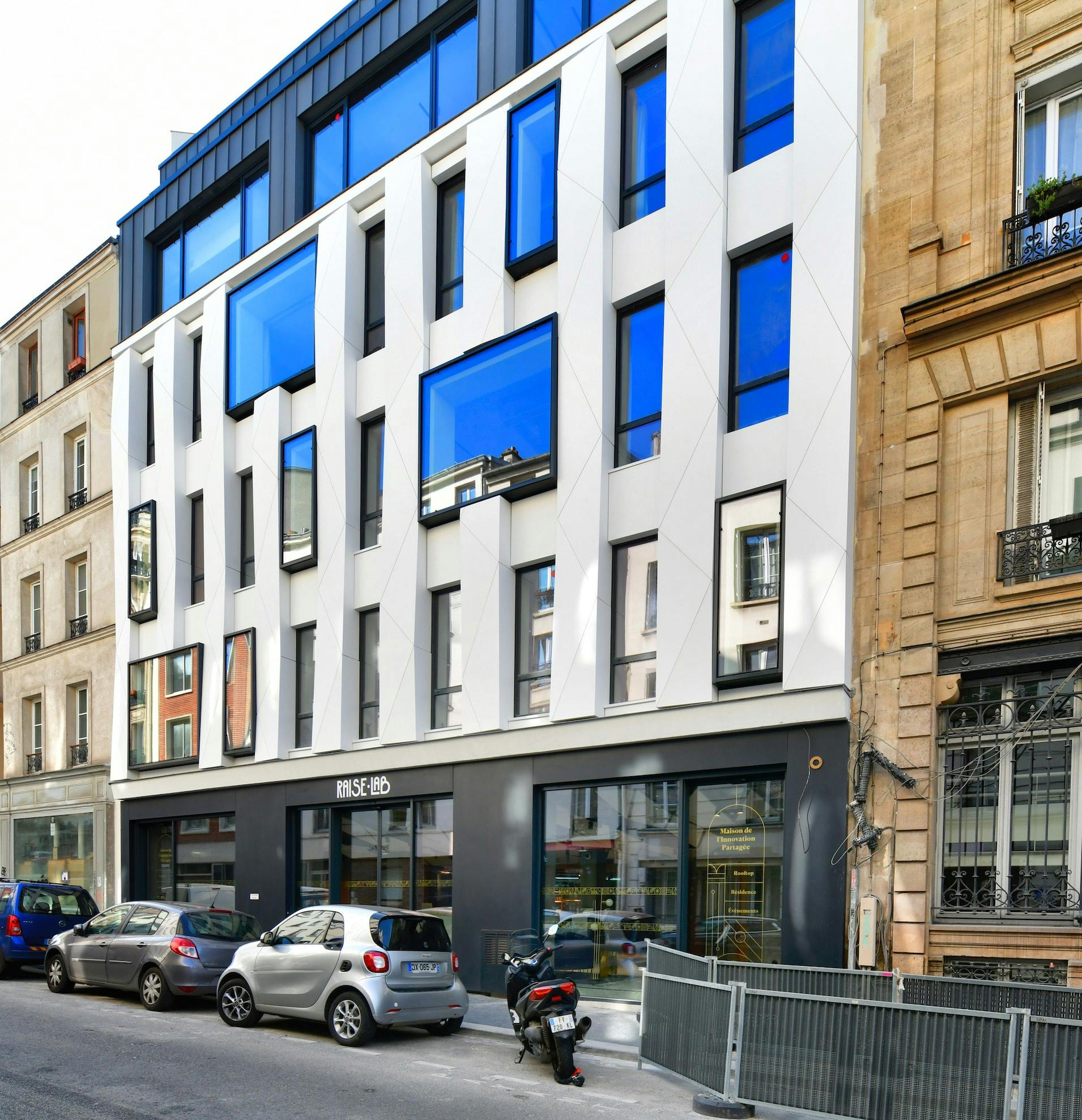 La Maison RaiseLab : Immeuble de bureaux à Paris 11ème, France