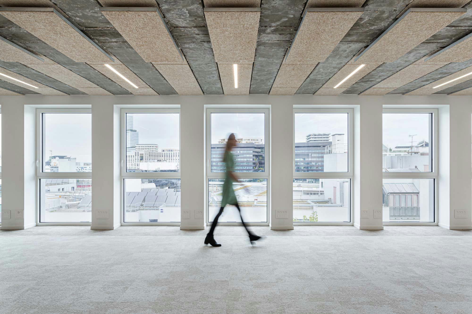 Saussure : réhabilitation d'un immeuble de bureaux à Paris 17ème, France