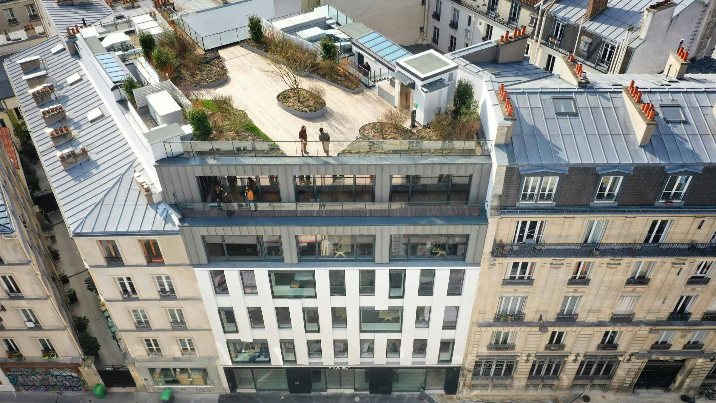 La Maison RaiseLab : Immeuble de bureaux à Paris 11ème, France