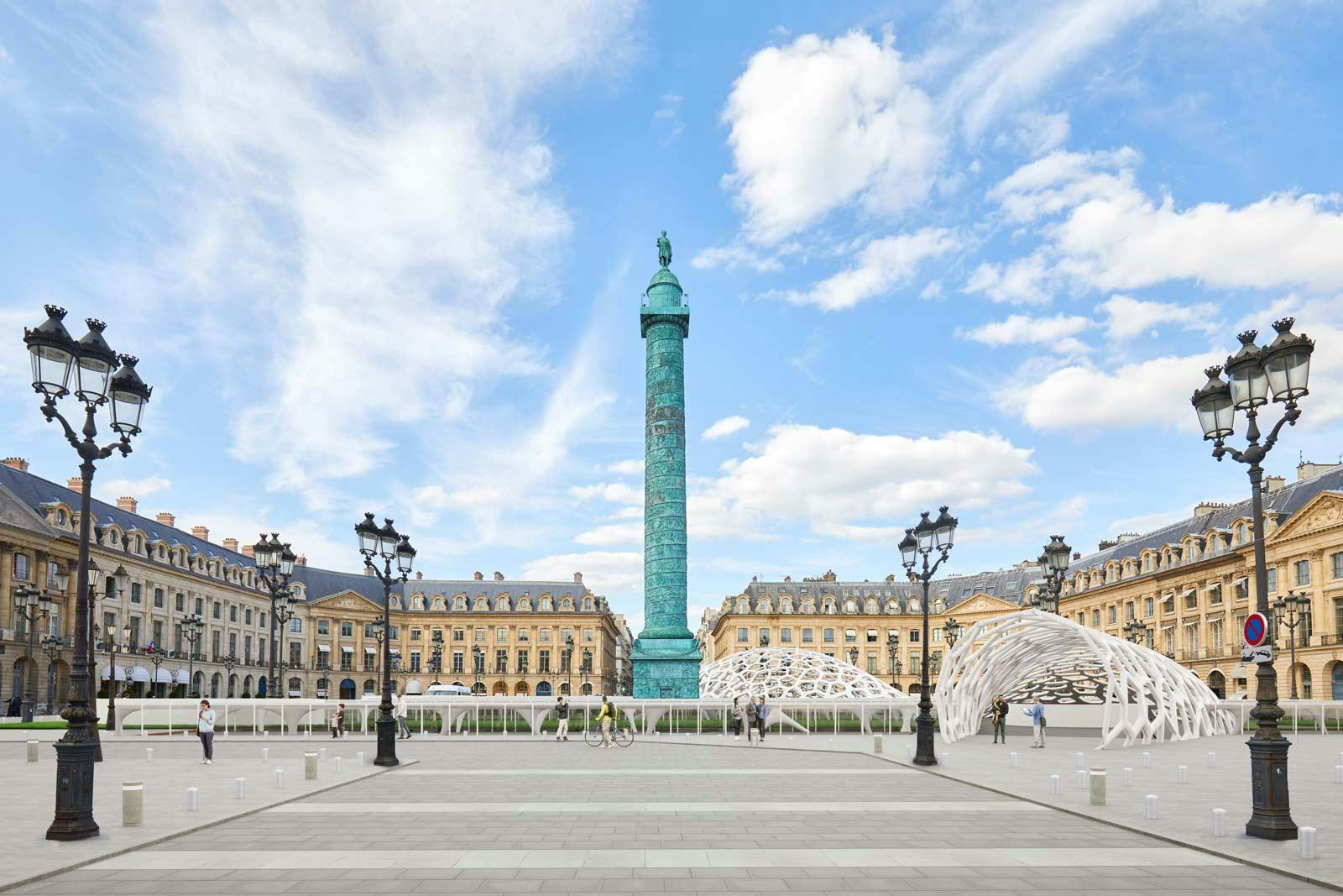 Place Vendôme : Espace logistique de luxe à Paris 1er, France