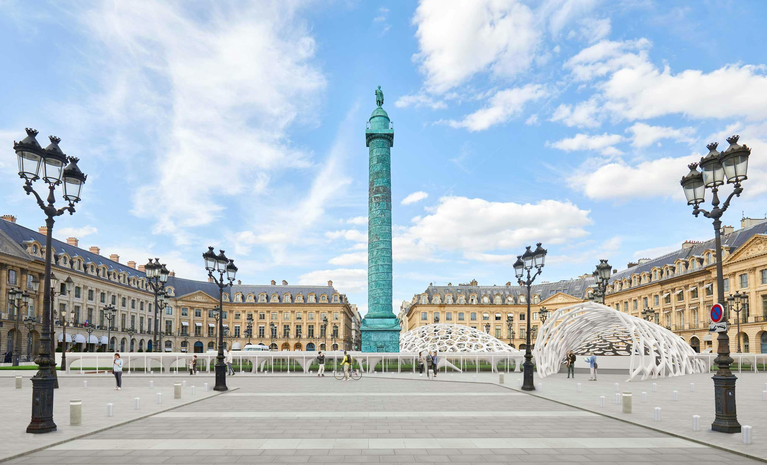 Place Vendôme : Espace logistique de luxe à Paris 1er, France