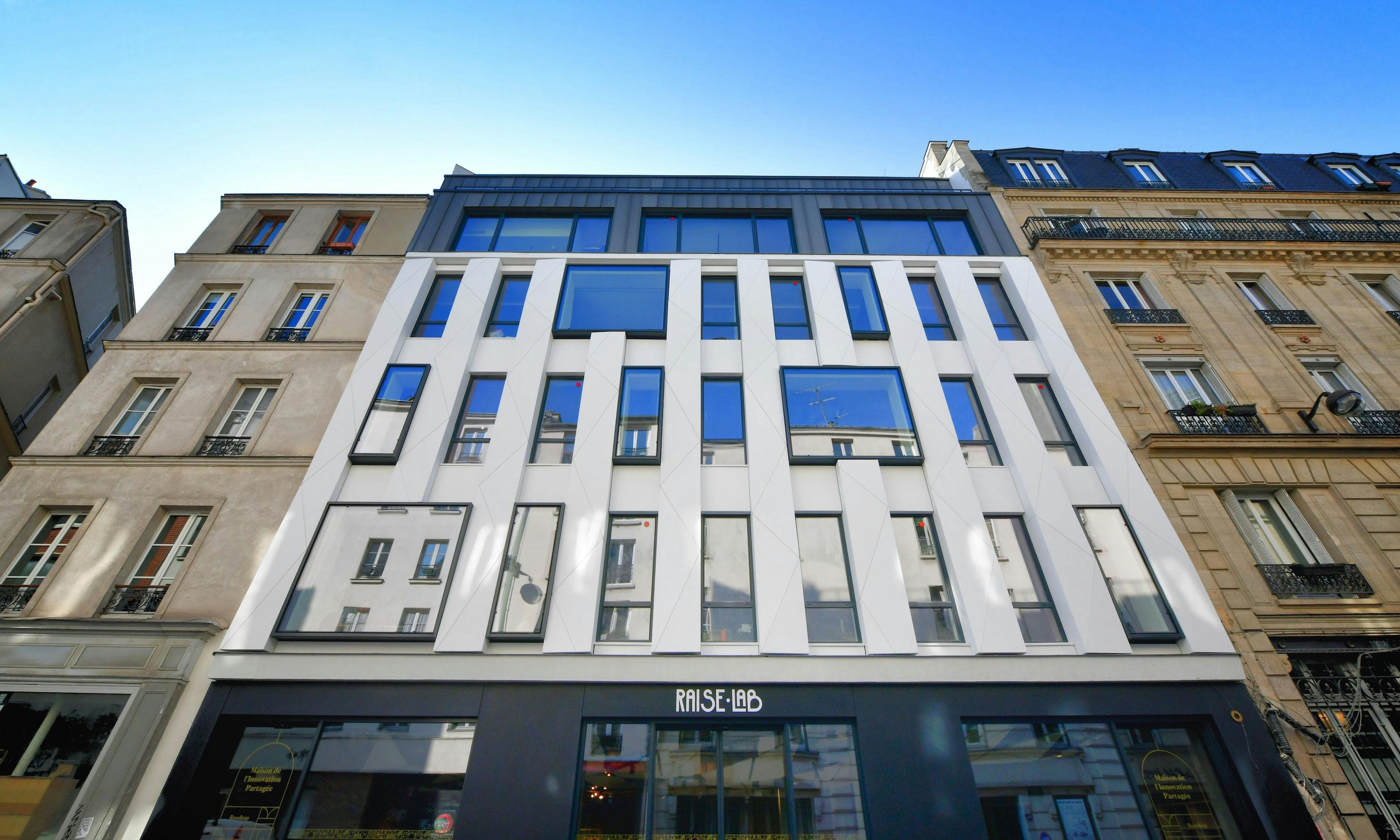 La Maison RaiseLab : Immeuble de bureaux à Paris 11ème, France