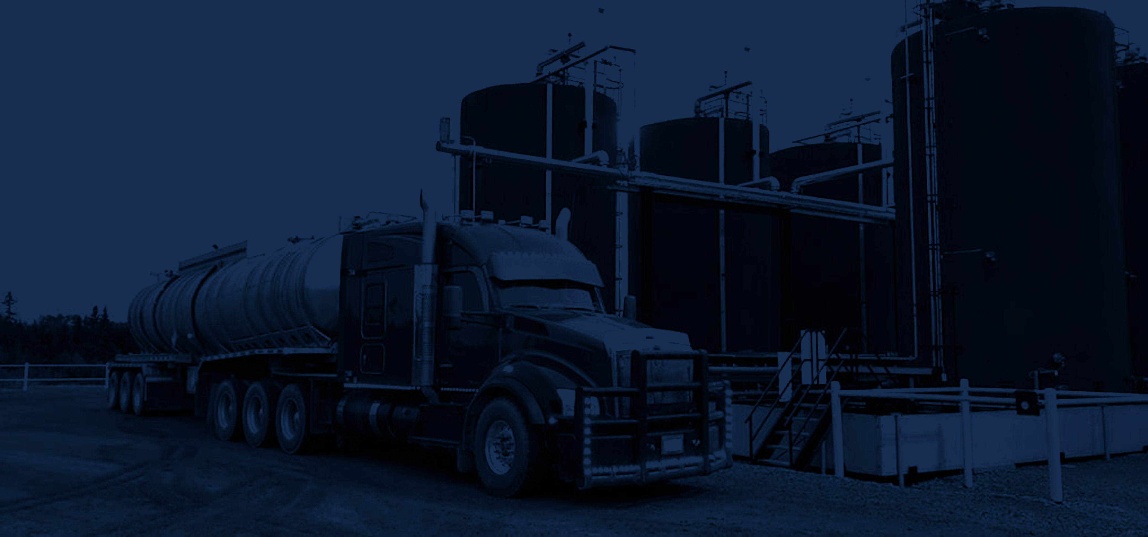 Peaceland fluid hauling on site