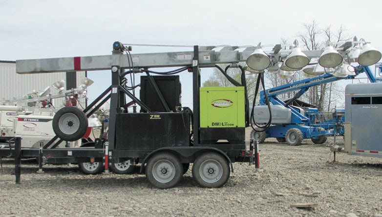 Peaceland light towers and generators