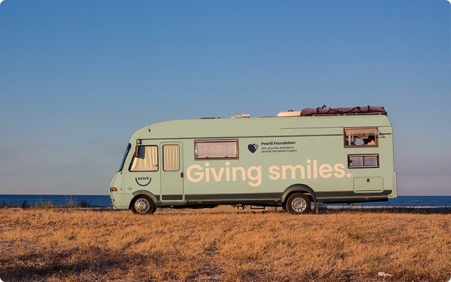 The Pearlii Dental Trucks will be large, fully-equipped dental surgeries on wheels