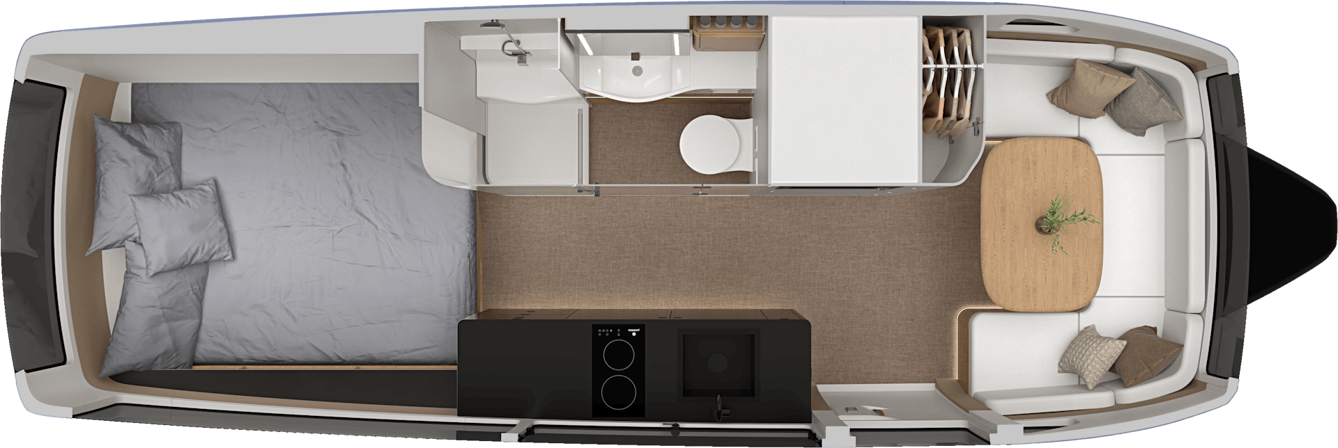 PEEBLE FLOW caravana eléctrica que se engancha ella sola al coche PEEBLE FLOW caravana eléctrica que se engancha ella sola al coche