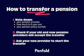 3 steps to transfer a pension