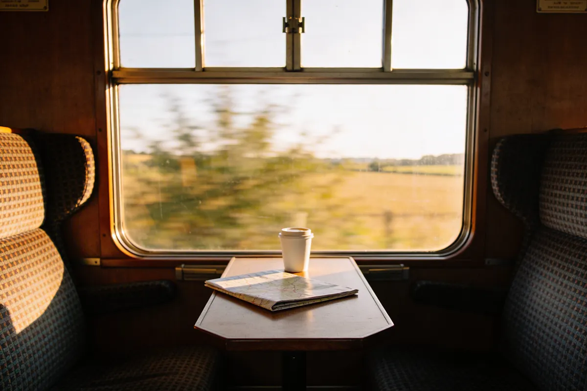 Cozy Train Compartment