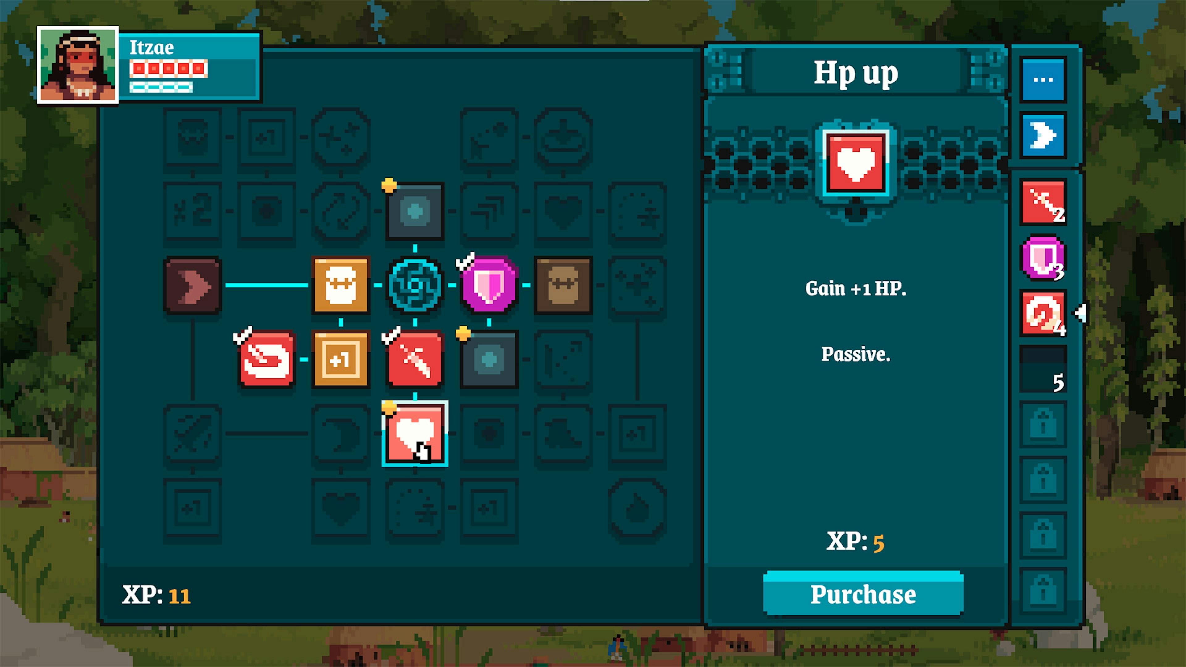 Arco skilltree for Itzae