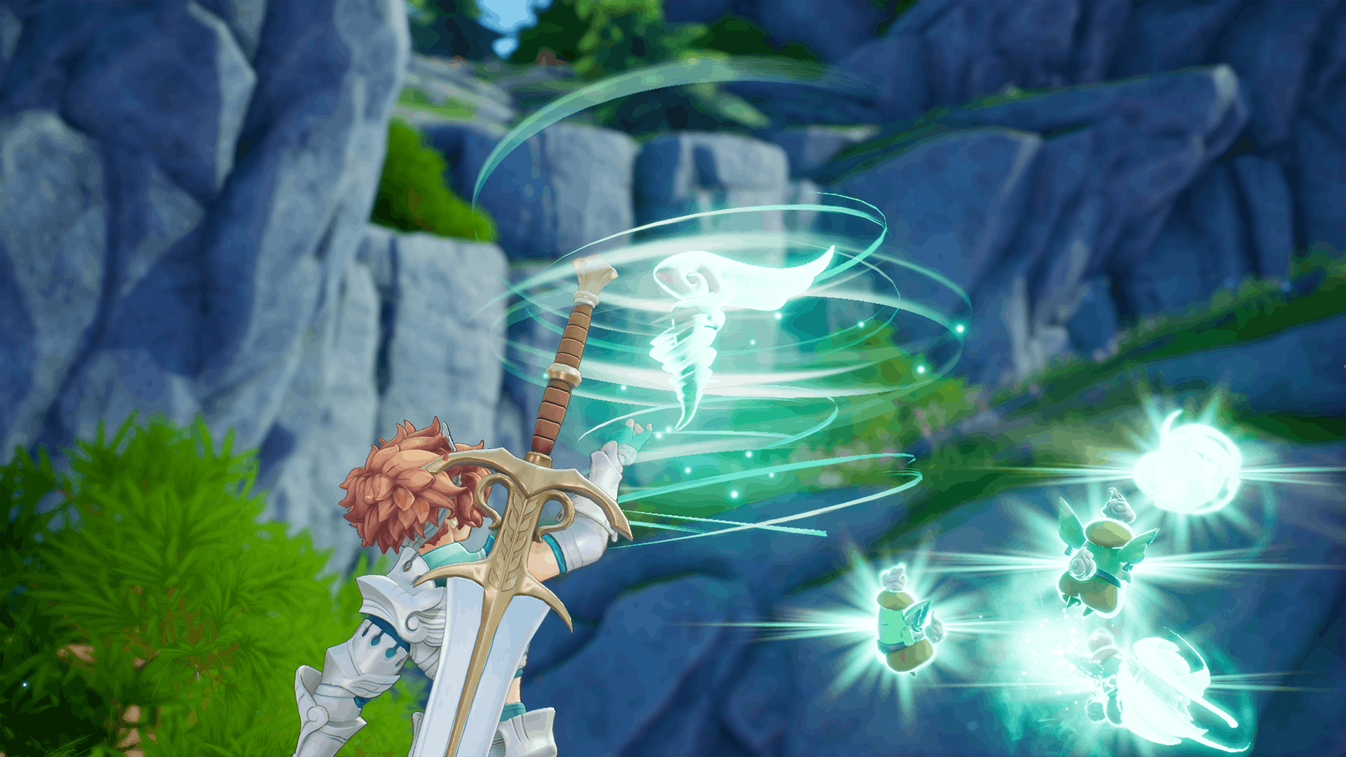 Val using the Vessel of Wind to manipulate the world.