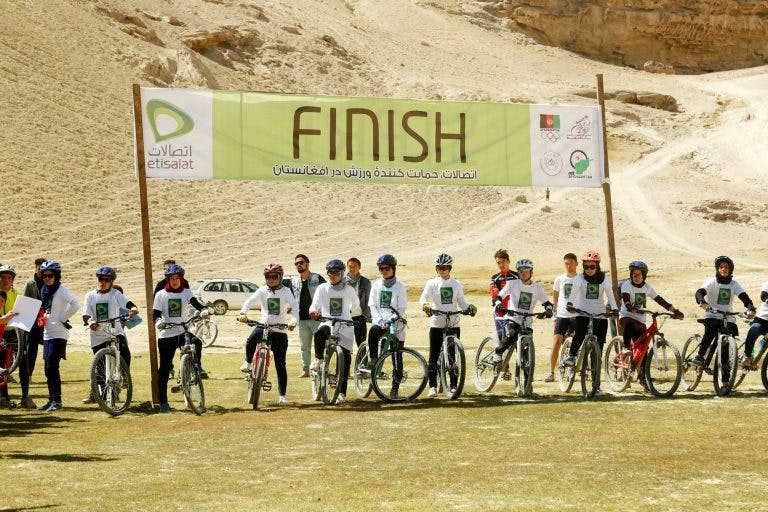 Twenty women competed in the Hindukush MTB Challenge.