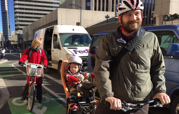 Denver bike lane