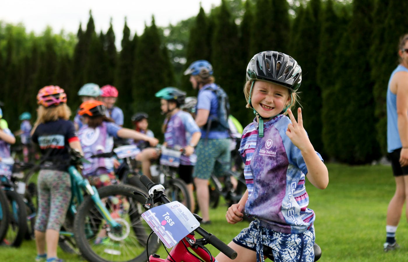 A Little Bellas rider from the New Hampshire Upper Valley group. (Photo credit: William Freihofer)