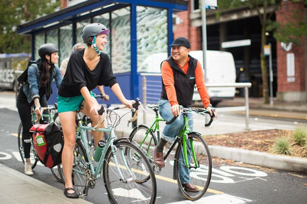 Advocating for solutions that can promote biking to work can reap major rewards.