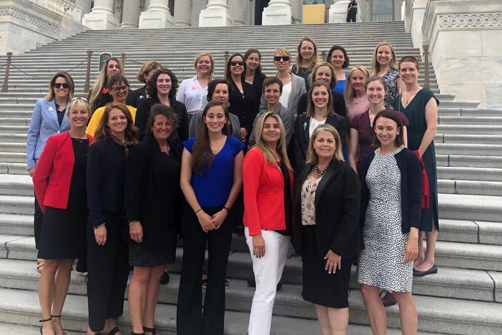 The 2019 PeopleForBikes women's fly-in.