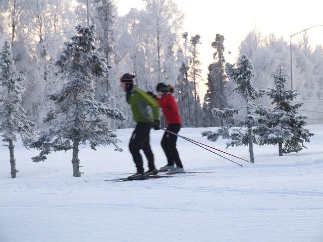 Cross-country skiing can build endurance.