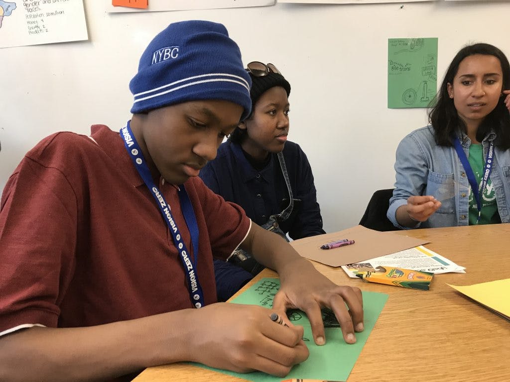 Youth Bike Summit: planning new infrastructure.