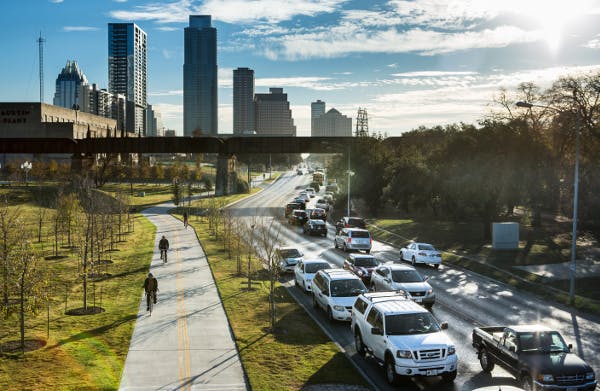 Austin skyline, 2012