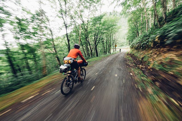 Embrace the adventure of riding on gravel.