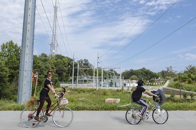 Riders on the Eastside section of Atlanta's BeltLin Trail (Image: Flickr user FuerstFotos)