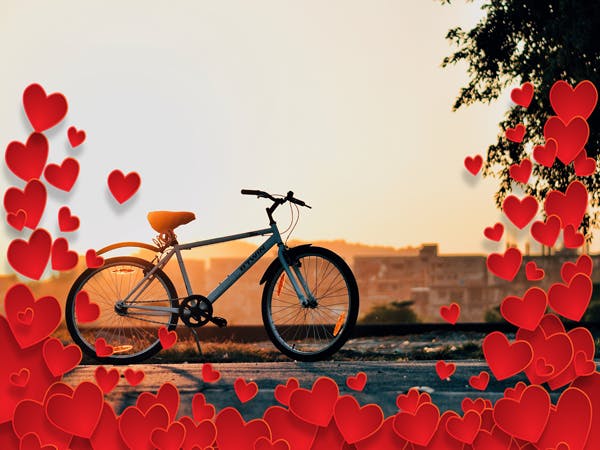 Show your bike some love on Valentines Day.