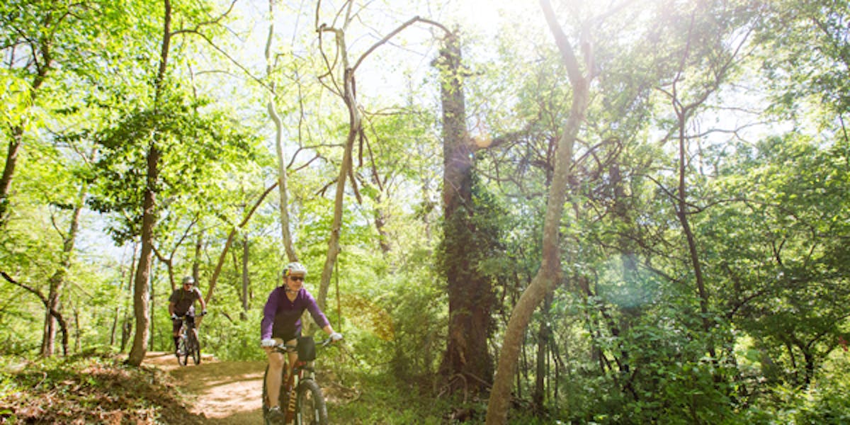 Mountain biking in NW Arkansas