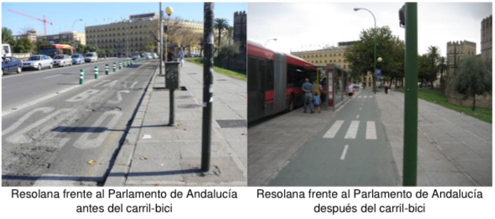 Parlamento de Andalucia before and after