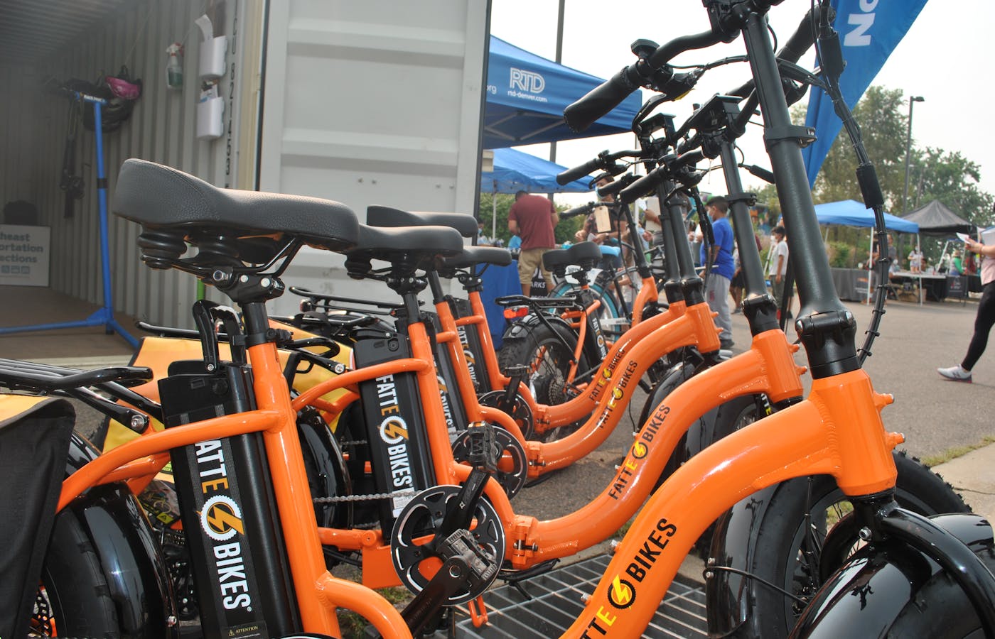 The electric bicycles at Denver, Colorado’s various bike libraries come from FattE-Bikes, a locally owned and operated shop.