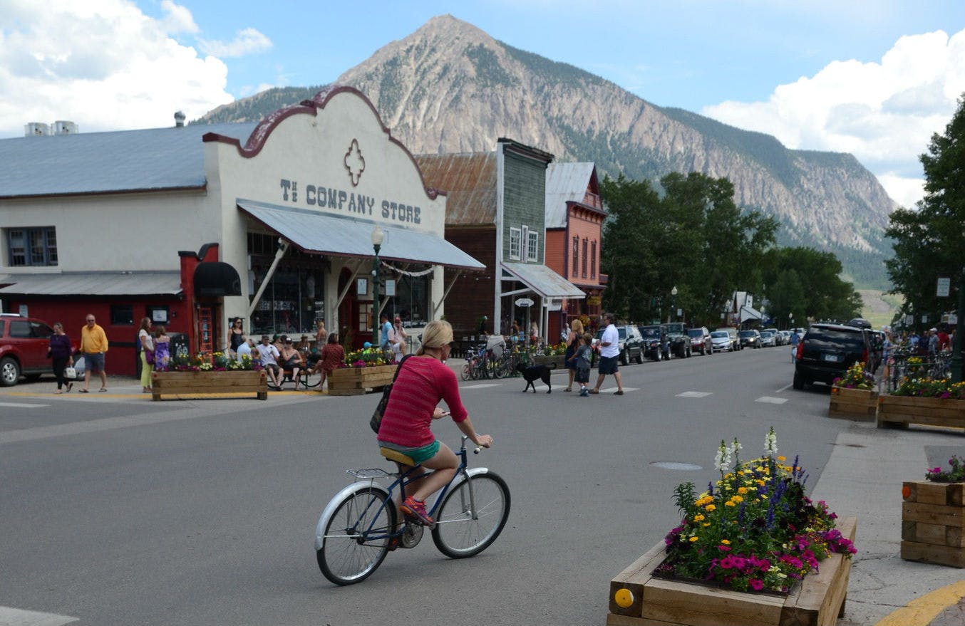 Crested Butte, Colo., population 1,604, got the nation’s No. 5 score for cities under 100,000 in the new PlacesForBikes City Ratings. 
