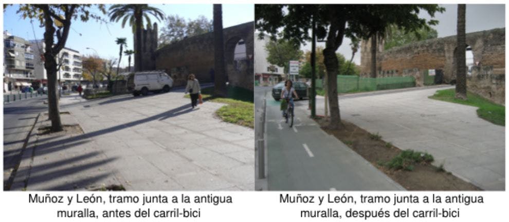 Munoz y Leon before and after