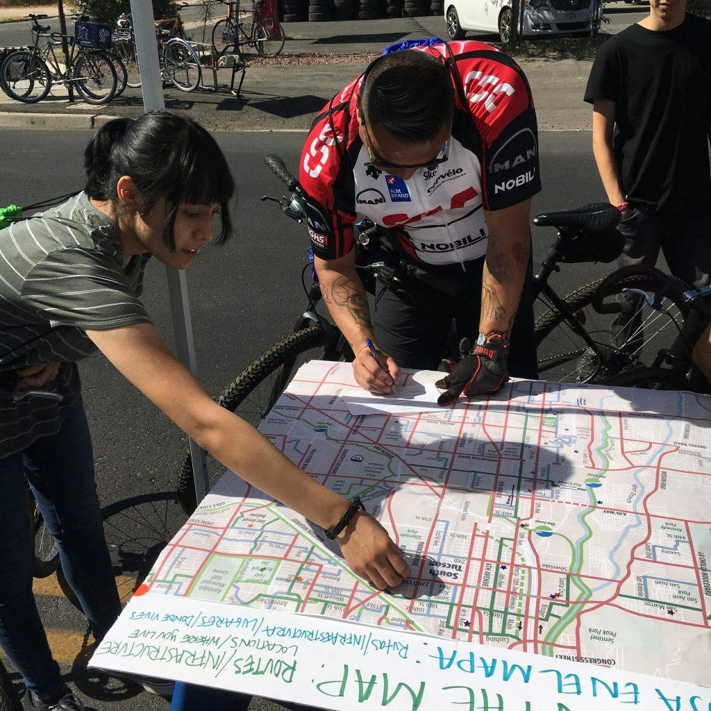 An open-streets even in Tucson, Arizona.