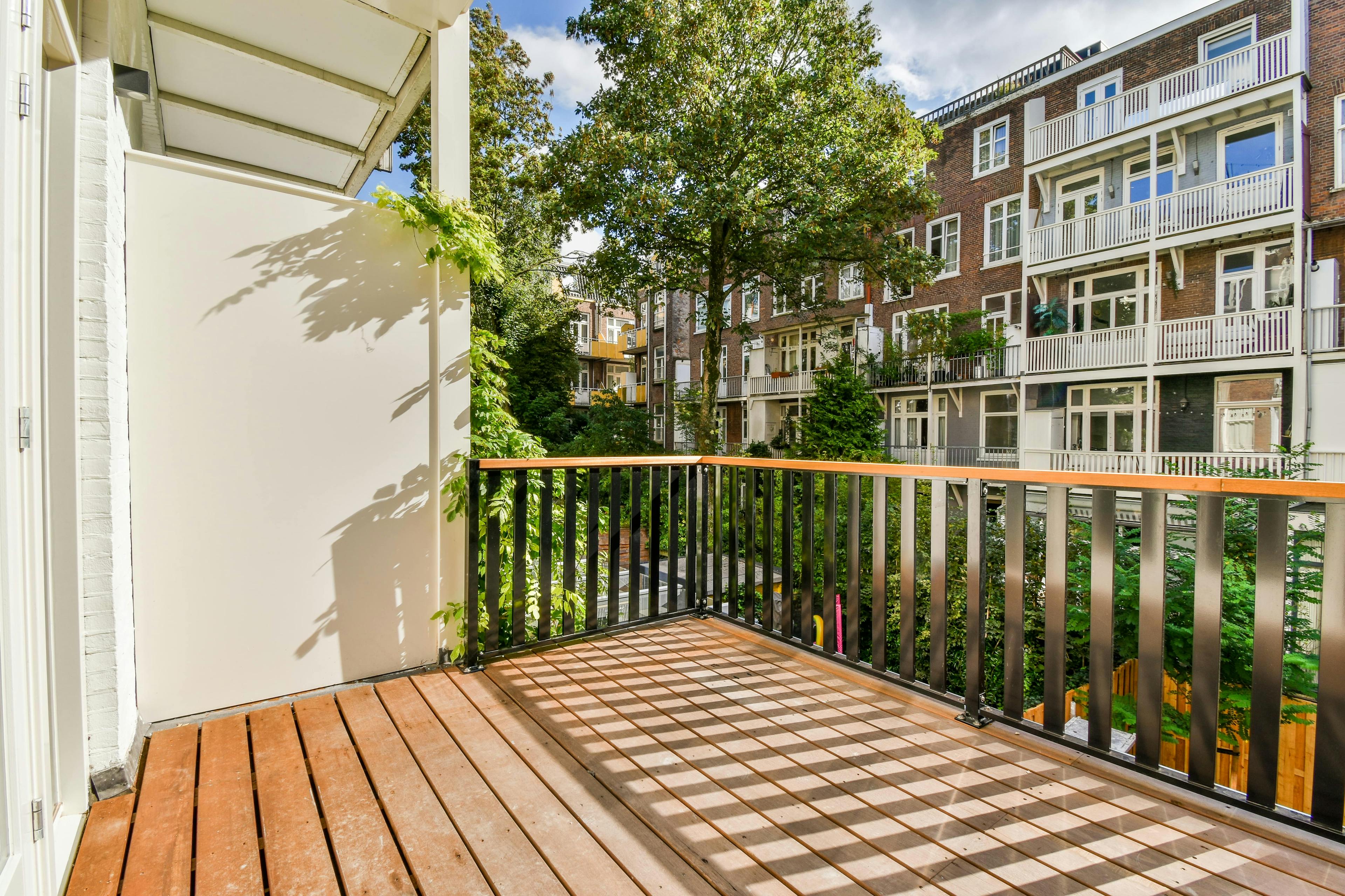 A small apartment balcony that can be become your small outdoor oasis.
