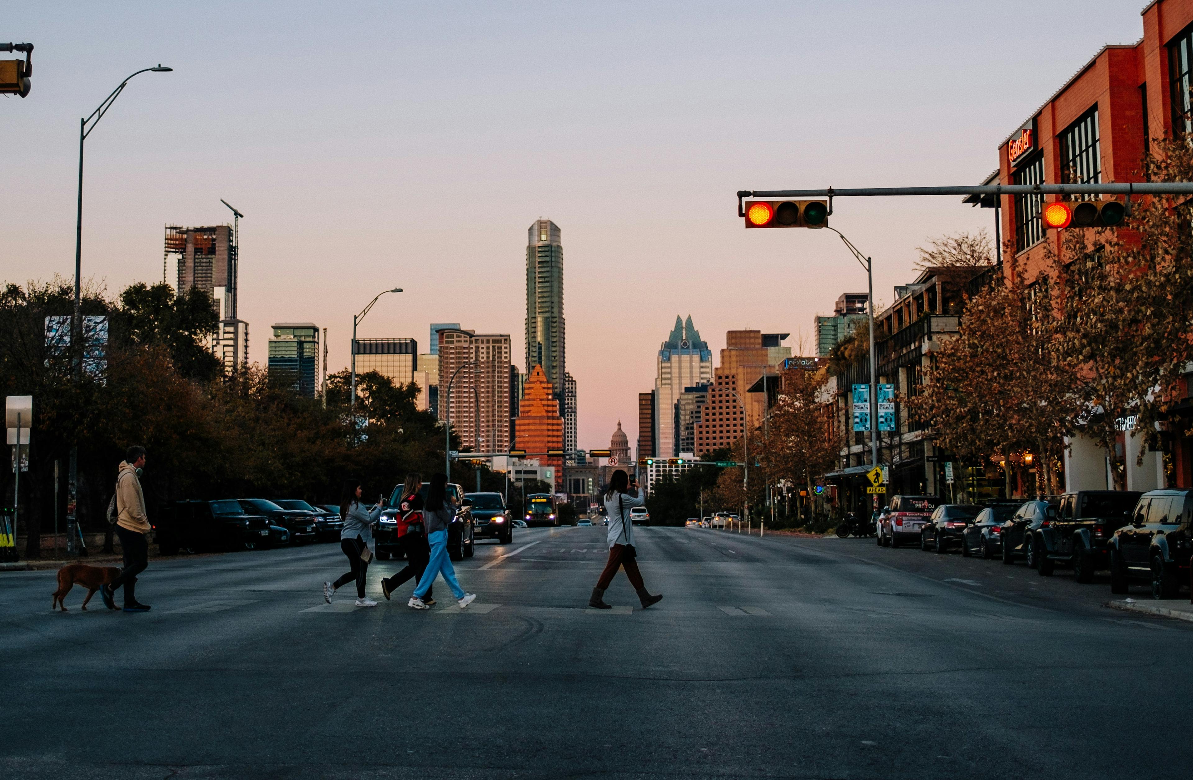 A photo of the streets of South Austin 