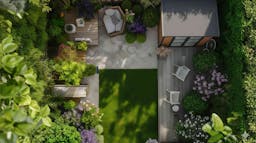 Aménager un petit jardin pour optimiser le rangement