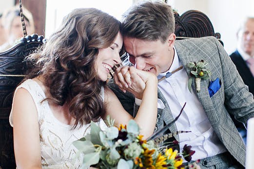 Anja & Matthias_Kuss auf den Ring