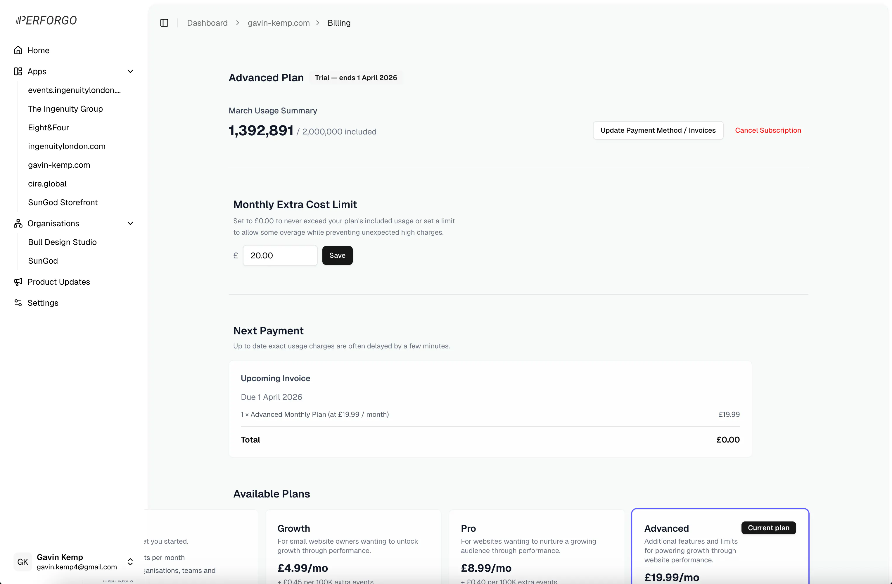 Billing Portal